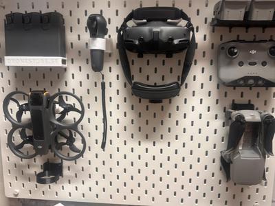 DJI Avata 2 Wall Mount for IKEA "Skådis"