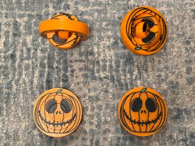 Jack Skellington Pumpkin Gyroscopic Fidget Spinner