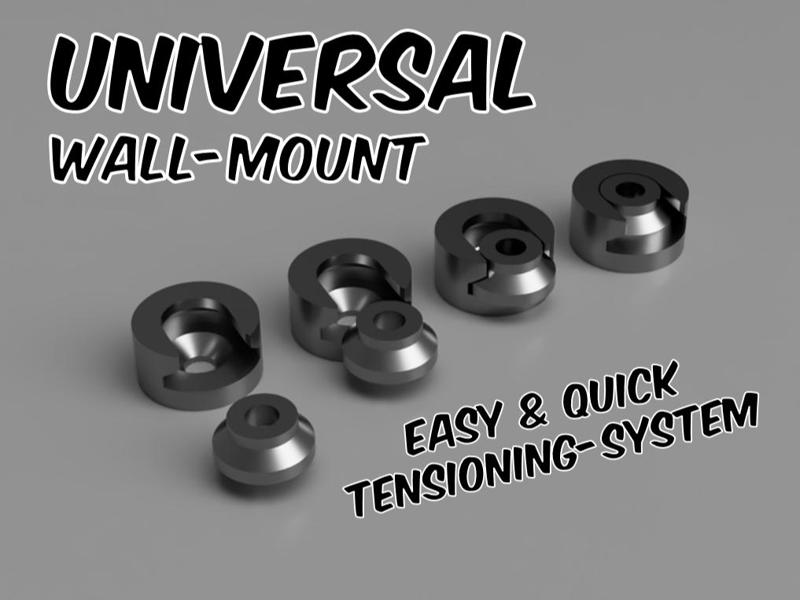 Universal Wall Mount - round
