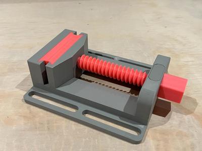 Vise for Drill Press (fully printed) - A1 Mini