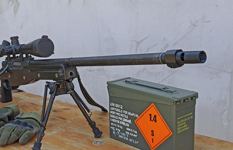 AWP Airsoft silencer  L96 mb01 muzzle brake