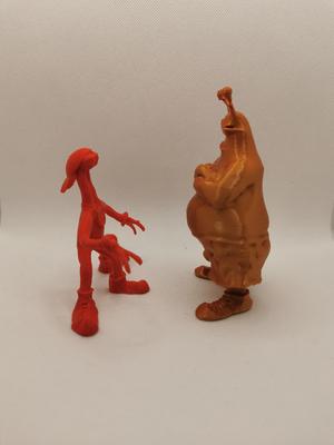 ToeJam & Earl Figures and Logo