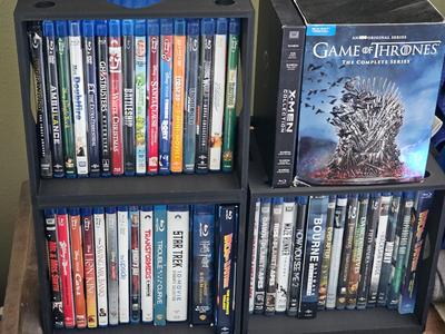 Modular DVD Shelf