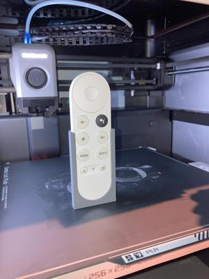 Chromecast remote holder 