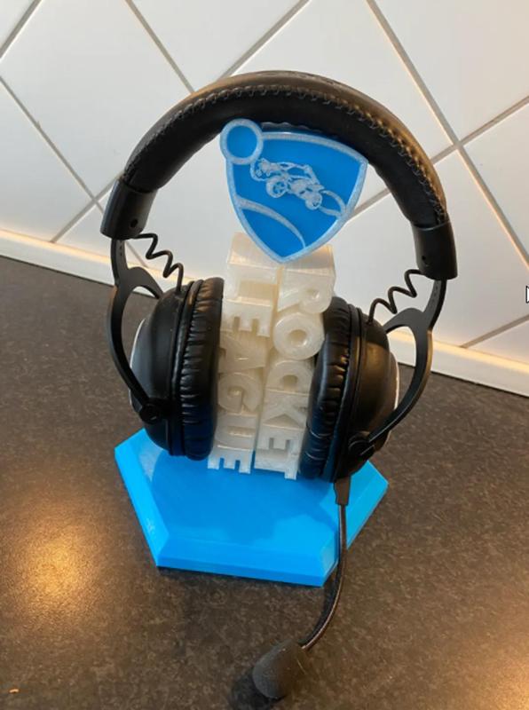 Rocket League headset stand