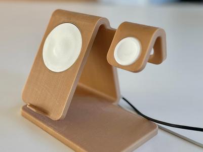 Charger stand for iWatch and iPhone