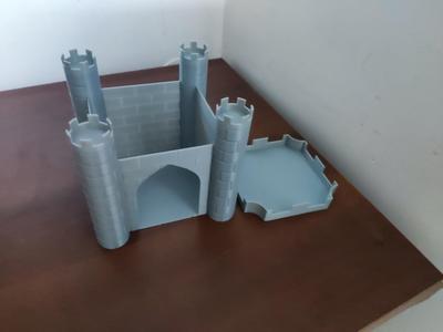 Hamster house Castle shape 