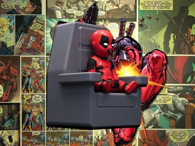 Baby Deadpool Popcorn Bucket