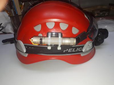 Flashlight mounts for Helmets or Straps