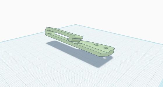 Concealed carry clip design, canted/holster claw