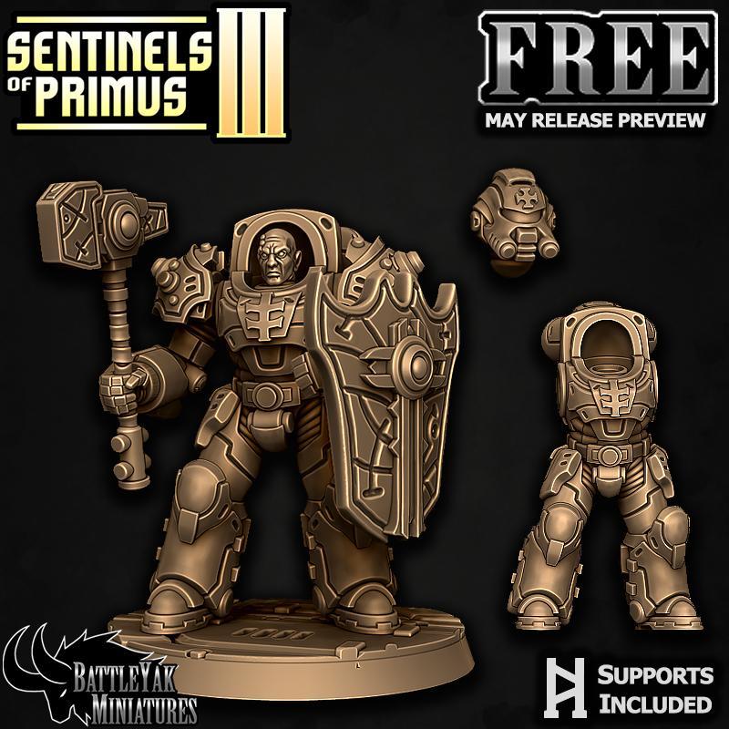 Sentinels of Primus III Free Files - May Release Preview