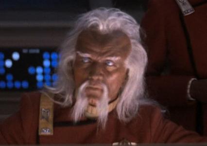 Effrosian Officer figure head- Star Trek 4