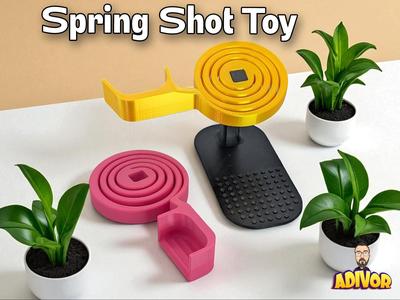 Spring Launcher Toy