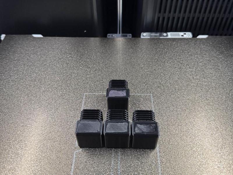 Cover for square tube 22mm inner diameter