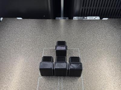 Cover for square tube 22mm inner diameter