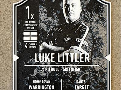 Luke Littler 3D-PlayerCard