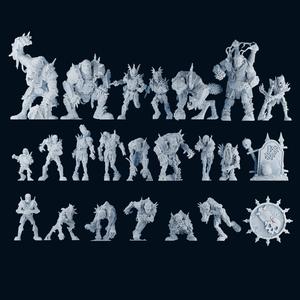 Fantasy Football Undead Team BUNDLE - Presupported