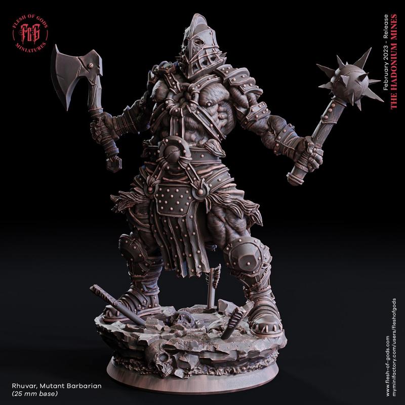 Rhuvar, Mutant Barbarian