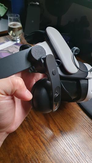 Vive DAS hinge adaptor for Bobovr Straps.