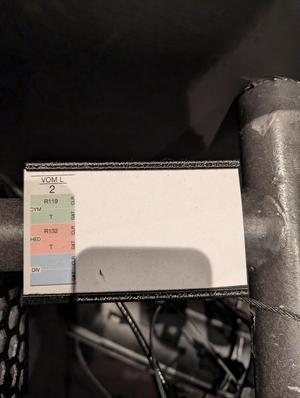 Card holder for 1.5" Schedule 40 Pipe
