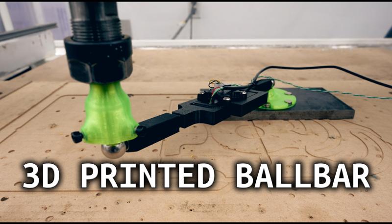 DIY Ball Bar for CNC Machine: Laser, Webcam, and Flexure Design