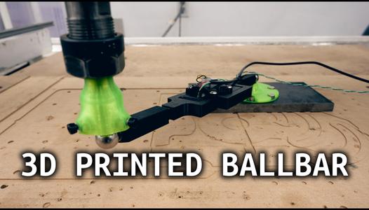 DIY Ball Bar for CNC Machine: Laser, Webcam, and Flexure Design