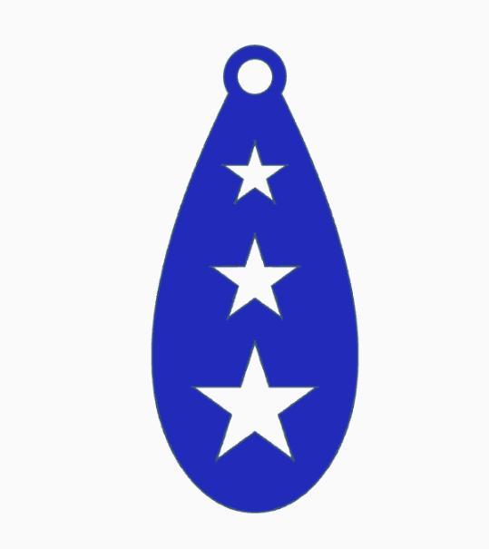 3 Star Teardrop 2.stl