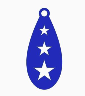 3 Star Teardrop 2.stl