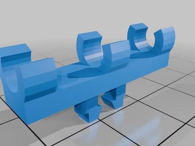 5mm cable holder for drawing tablet lanyard hole. 