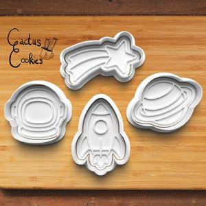 Space Cookie Cutter set 0881