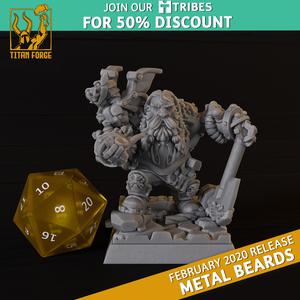 Gargy Dragon Engineer - Metal Beards - Titan Forge Miniatures February 2020
