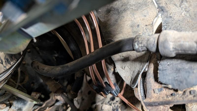 3/16 Triple Brake Line Clamp
