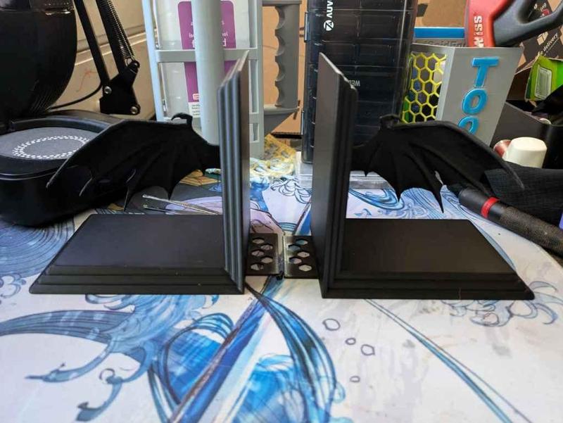 Dragon Wing Bookends