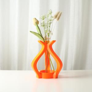 The Triarii Vase STL 3D Print File, Home Decor Vase for Plants and Flowers