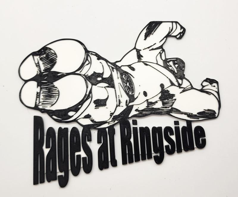 Rages at Ringside Title Card BLEACH 2 Color
