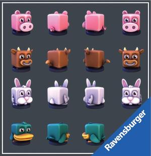 Ravensburger - Cuby Animals Set