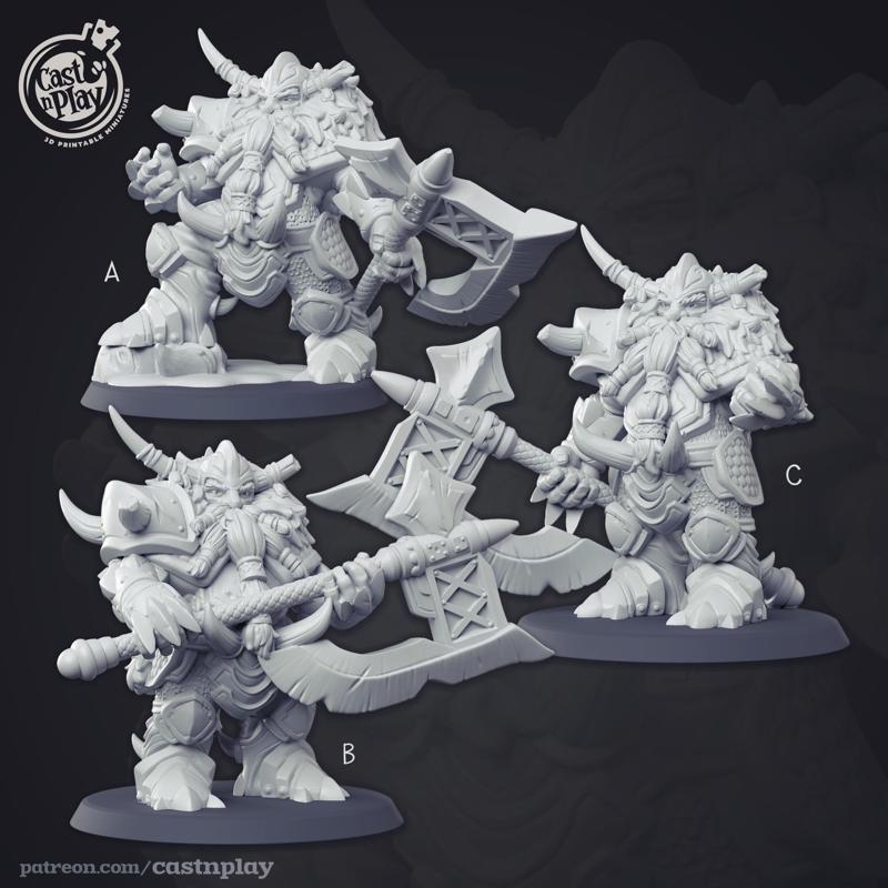 Dwarf Commanders (Pre-Supported)