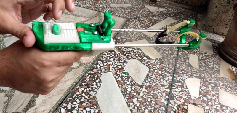 Easy to build 3D printed Slingshot