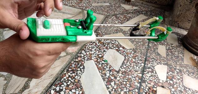 Easy to build 3D printed Slingshot