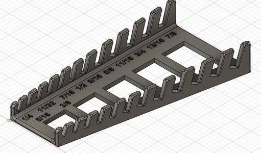 Wrench Holder SAE
