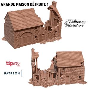 Destroyed House 1 - XVIII to XX period