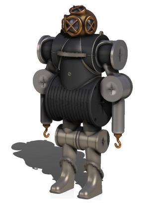 Petrie Ironman diving suit