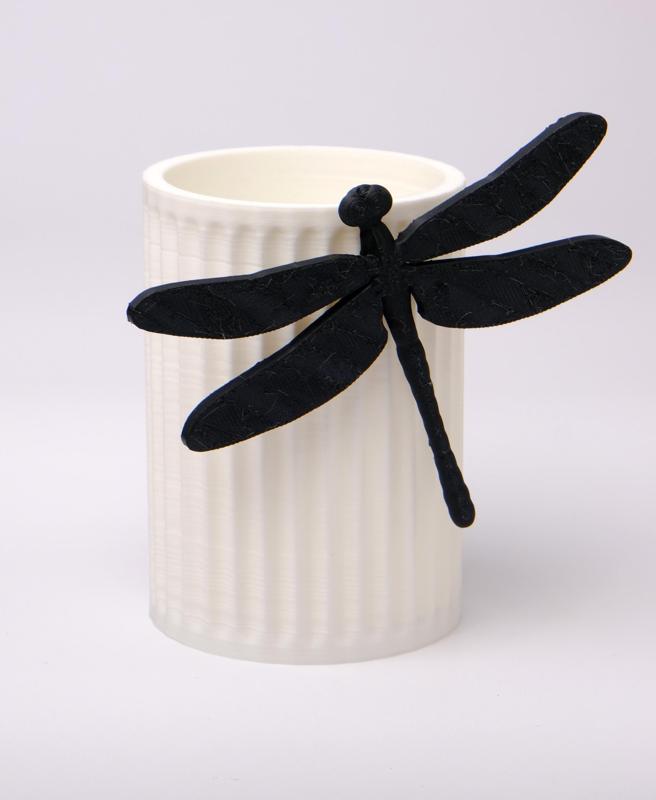 Dragonfly Whisper Vase & Multi-Purpose Holder - Delicate & Elegant Home Decor