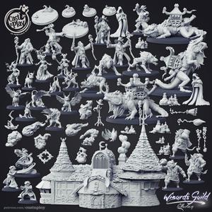 The Wizard's Guild (Pre-Supported) (Set)
