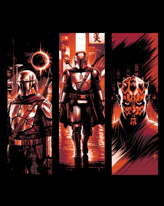 Fanart Star Wars Bookmarks - Darth Maul, Boba Fett and the Mandalorian