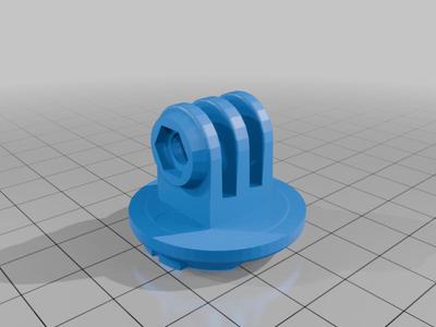 Garmin mount with GoPro mount