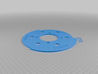 Pitbike disc brake fit check for 190, 210,220mm discs