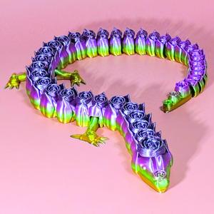 Articulated Dragon - Rose