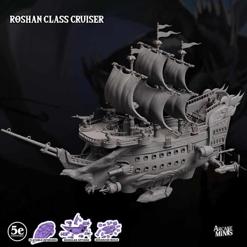 Airship - Roshan Class Cruiser