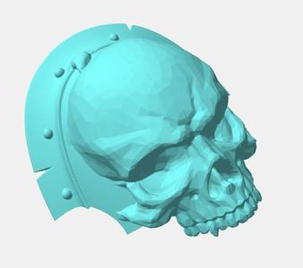 Skull Shoulder Pads